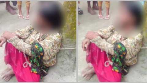 গাইবান্ধার পলাশবাড়ীতে নারী নি/র্যাতন, গাছে বেঁধে চুল কেটে জুতার মালা পড়িয়ে তা/চ্ছিল্য