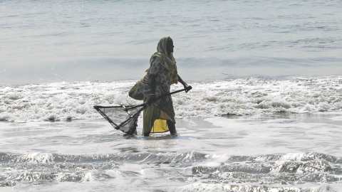 নোনাজলের দহনে উপকূলের নারীরা