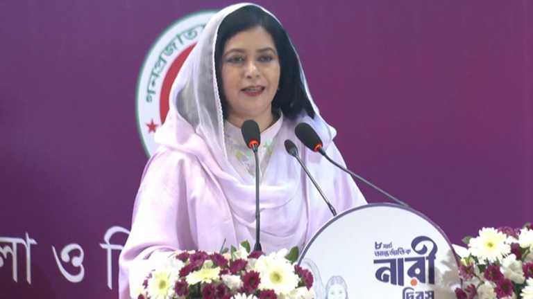 বাংলাদেশ সব নারী এবং কন্যার জন্য নিরাপদ হবে: ডা. জুবাইদা রহমান