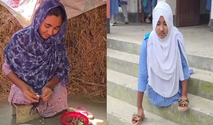 দুই পা নেই, তবুও উচ্চশিক্ষার স্বপ্নে অবিচল জান্নাতুল
