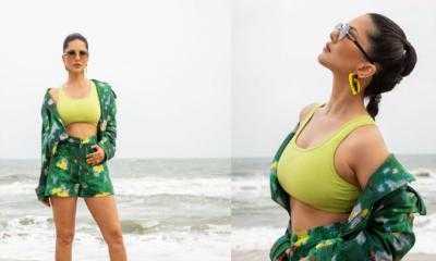 এবার কি বাংলার সমুদ্রে মজেছেন সানি লিওন?