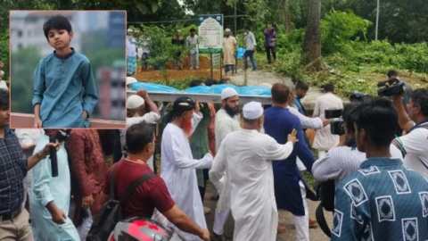 সবাইকে কাঁদিয়ে চিরনিদ্রায় শায়িত অপ্রতিম