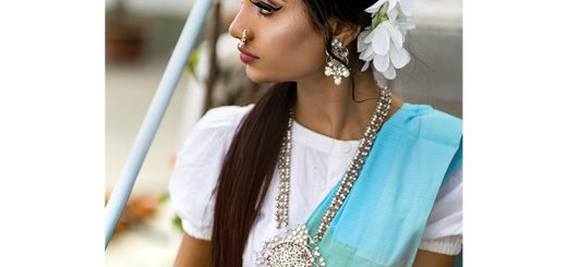 সাজে অপরূপা শ্যামা মেয়ে