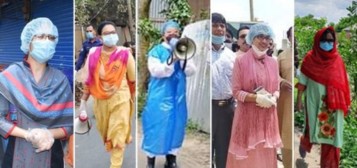 কুমিল্লায় করোনা প্রতিরোধের নেতৃত্বে পাঁচ নারী