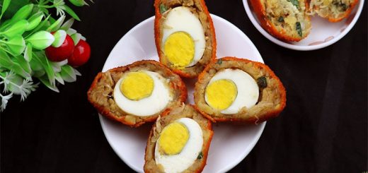 বিকালের নাস্তায় ডিম আলুর চপ!
