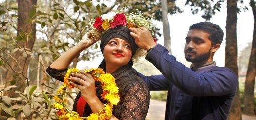 বসন্তে রঙিন এক ভালোবাসার দিন