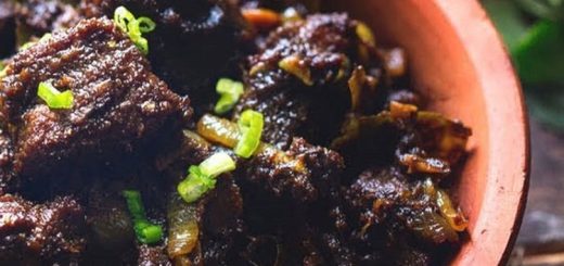 গরুর মাংসের কালা ভুনা