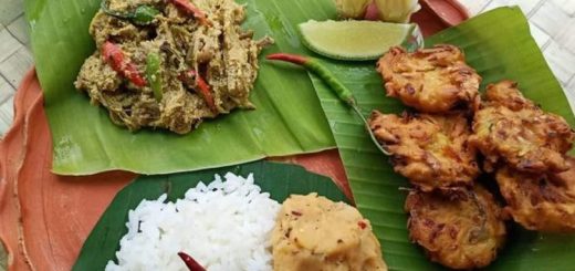 সুস্বাদু শাপলা লতার ভর্তা