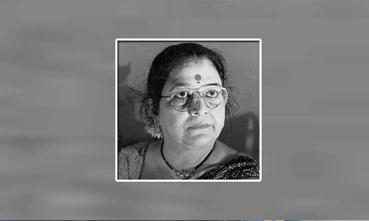 প্রয়াত সাহিত্যিক শীর্ষেন্দু মুখোপাধ্যায়ের স্ত্রী
