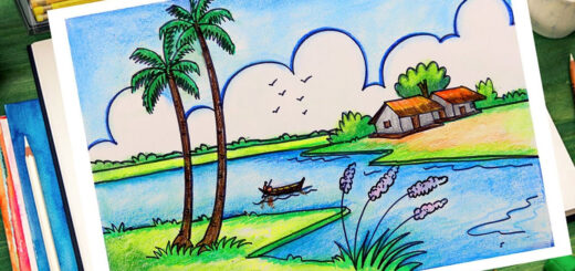 খোকার আঁকা ছবি