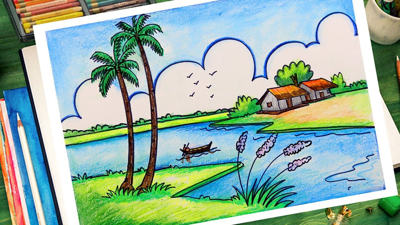 খোকার আঁকা ছবি