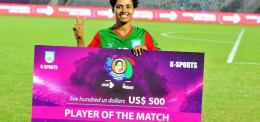 ম্যাচসেরা কৃষ্ণা