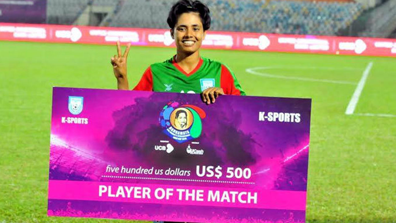 ম্যাচসেরা কৃষ্ণা