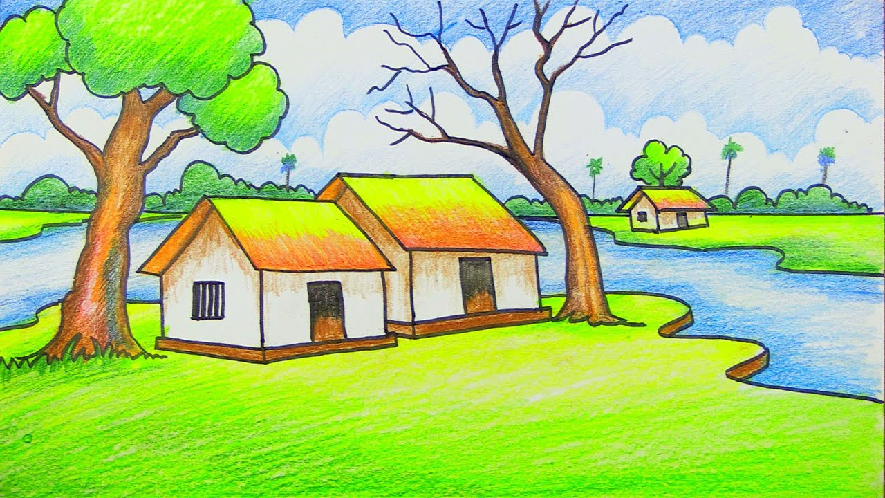 খোকার আঁকা ছবি