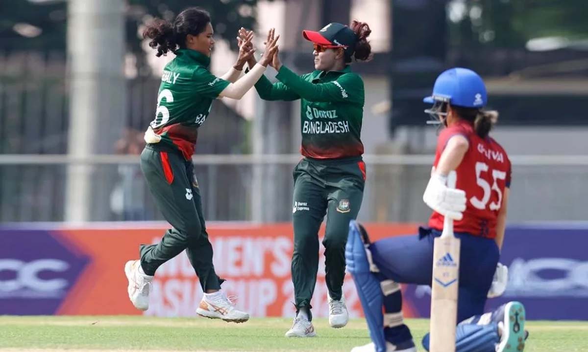 বাংলার নারীদের জয়ে শুরু এশিয়া কাপ