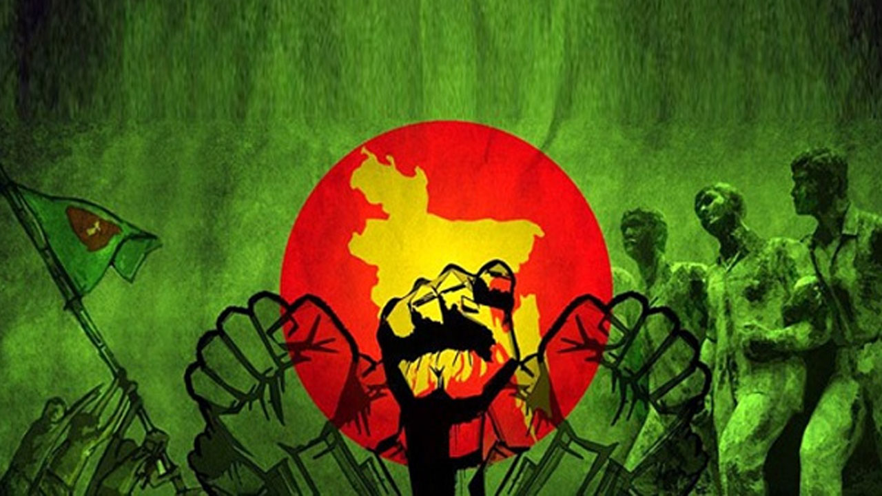 বিজয়ের গানে