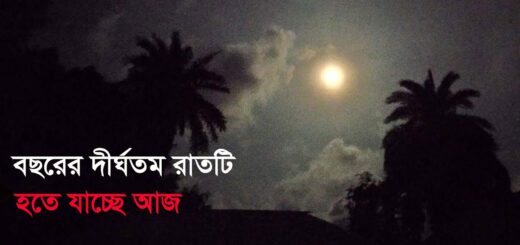বছরের দীর্ঘতম রাতটি হতে যাচ্ছে আজ | Longest Night of The Year | Anannya