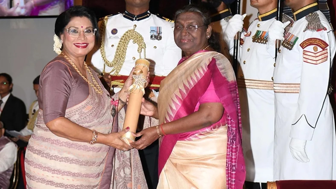 পদ্মশ্রী পদক পেলেন রেজওয়ানা চৌধুরী বন্যা