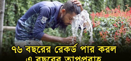 ৭৬ বছরের রেকর্ড পার করল এ বছরের তাপপ্রবাহ | Anannya