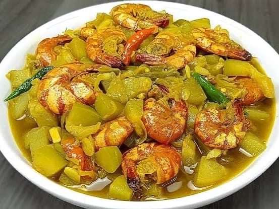 লাউ চিংড়ি