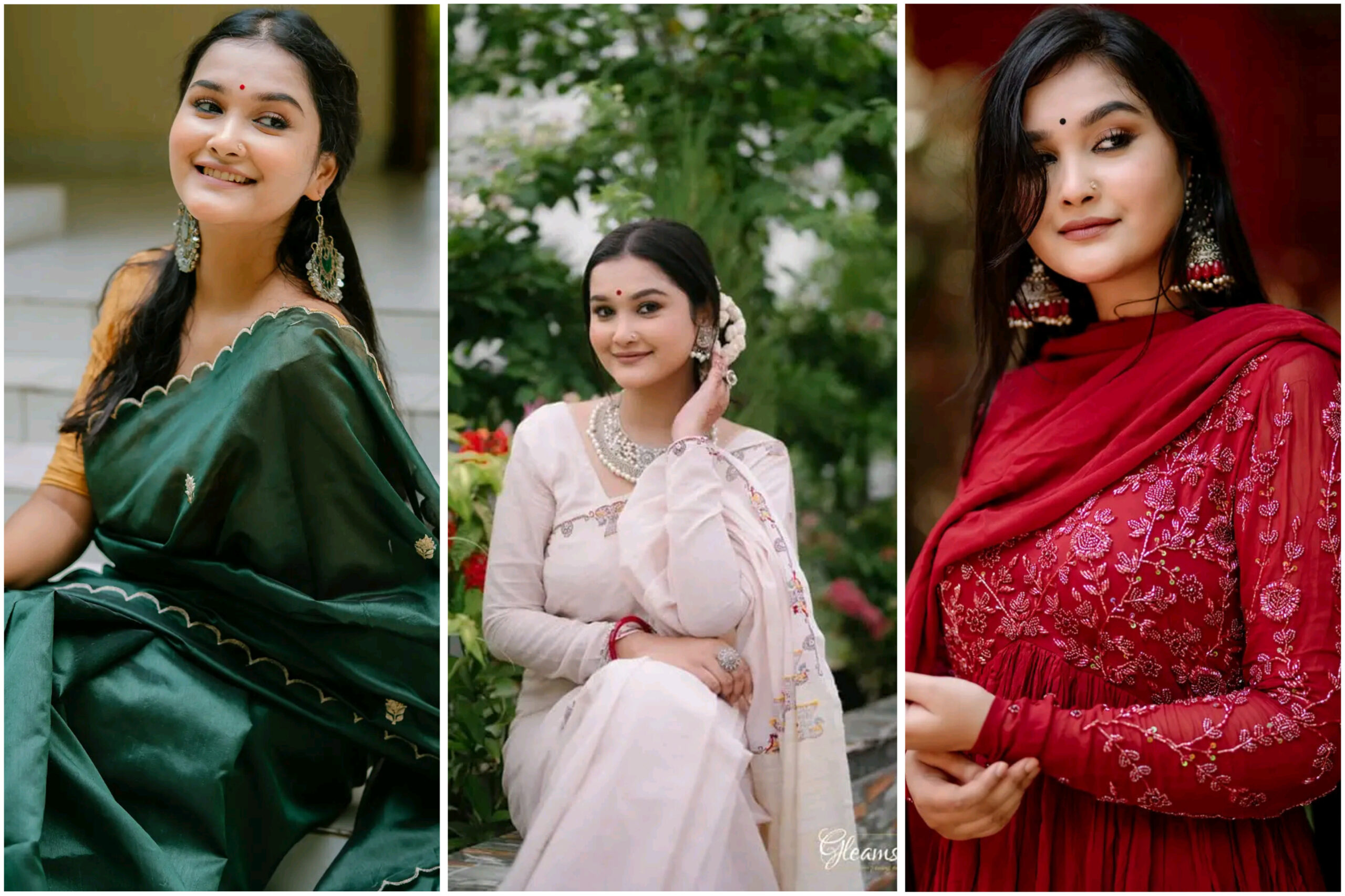 দেশীয় গহনায় বিজয়ের সাজে