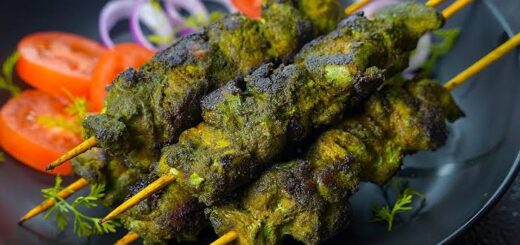 চিকেন হরিয়ালি কাবাব 