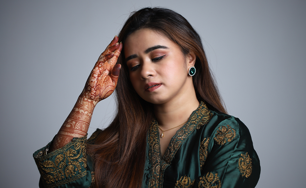 হালকা সাজে ঈদের সকাল