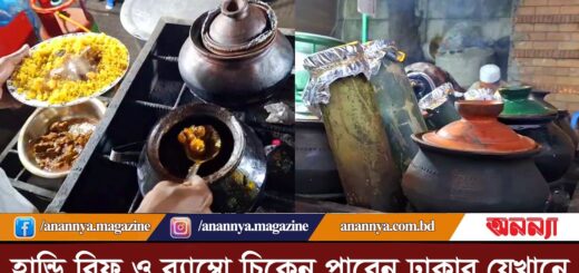 হান্ডি বিফ ও ব্যাম্বো চিকেন পাবেন ঢাকার যেখানে | Handi Beef | Bambo Chicken | Street Food | Anannya