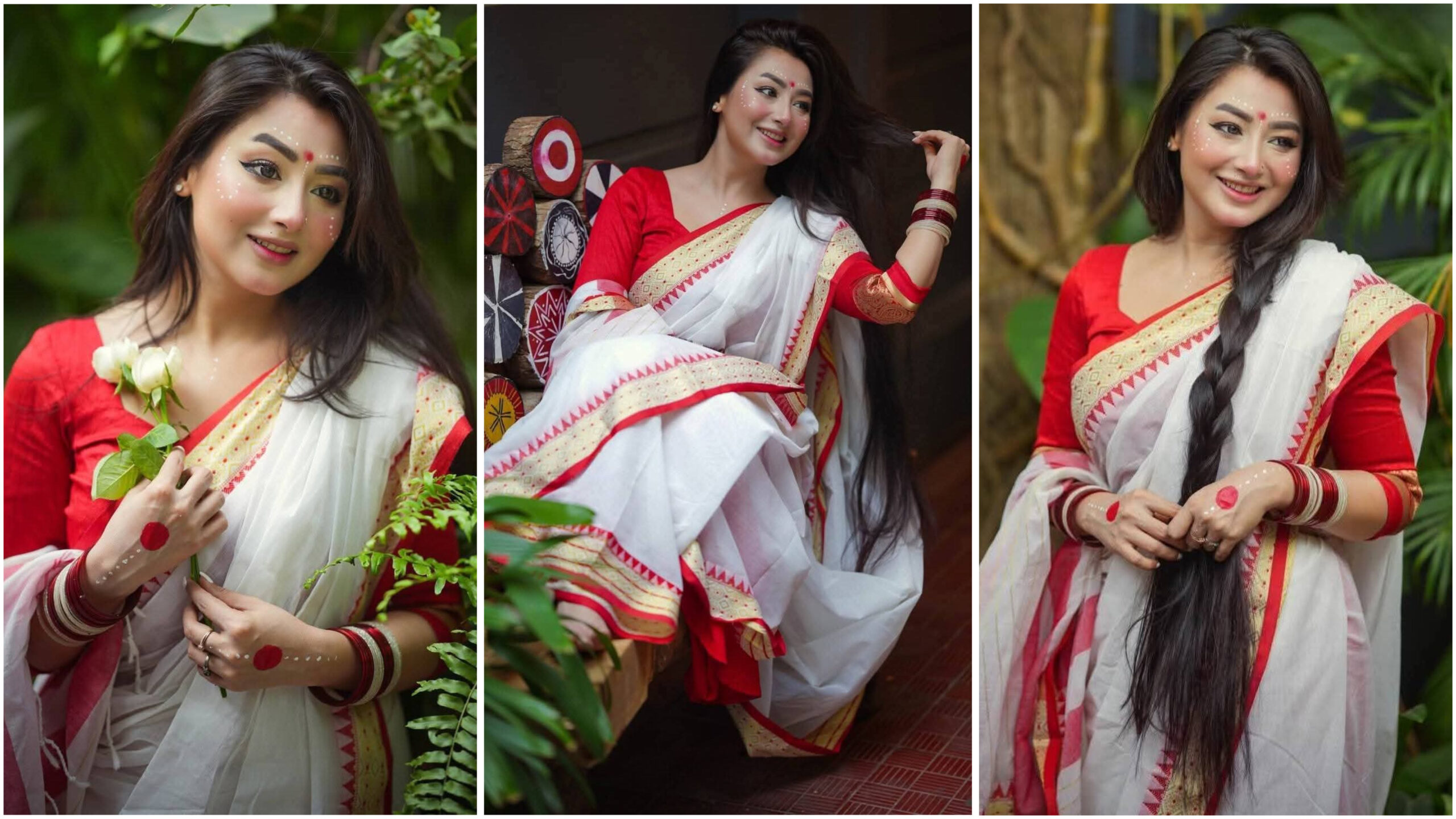বৈশাখের রঙিন সাজে
