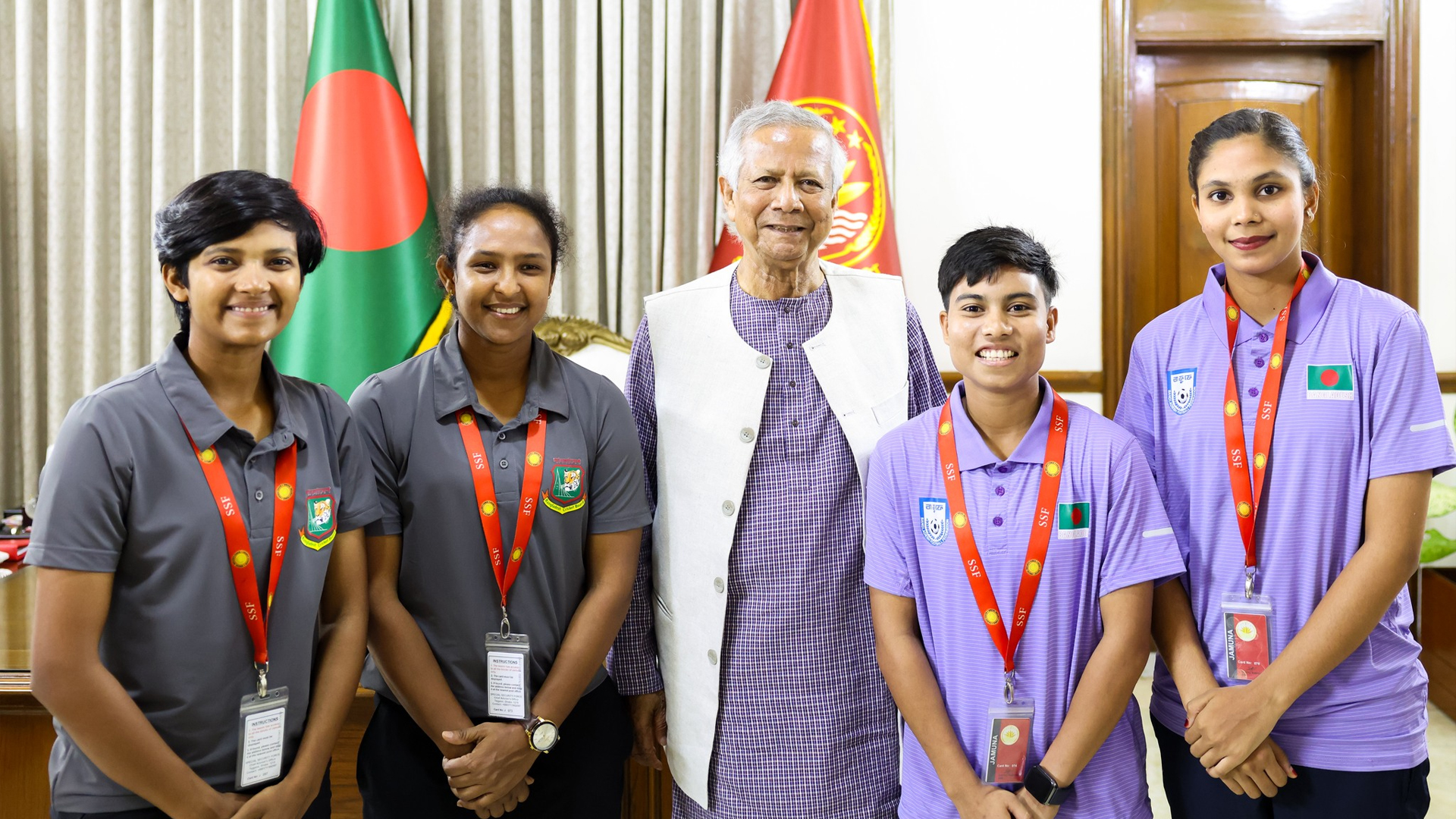 রাষ্ট্রীয় সফরে প্রধান উপদেষ্টার সঙ্গী হচ্ছেন চার নারী ক্রীড়াবিদ